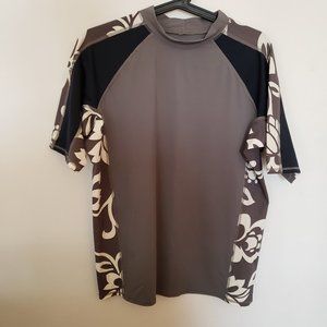 Lands End Boys sz XL (18-20) Swim shirt Rash Guard